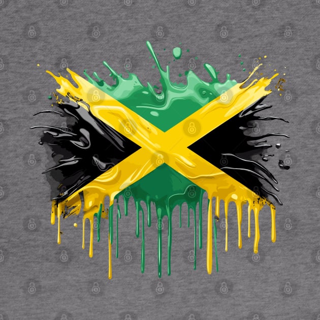 Jamaica Flag by Graceful Designs